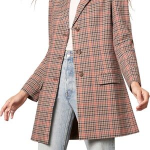 BB Dakota Multicolor Checkered Jacket